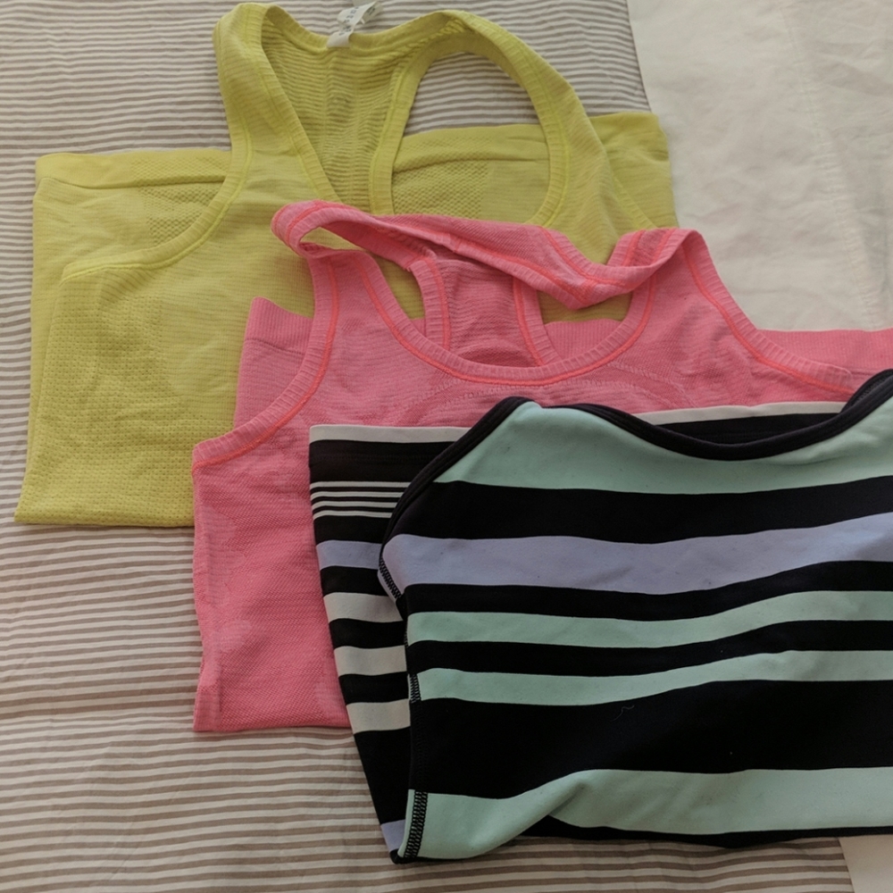 Lululemon - Size 6 - Assorted Tanks